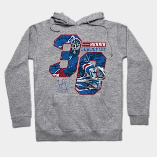 Henrik Lundqvist New York R Offset Hoodie